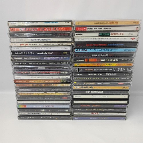 Lot cds rock metal - of, 42