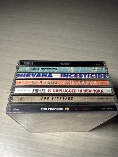 Nirvana foo fighters lot - foo, cd