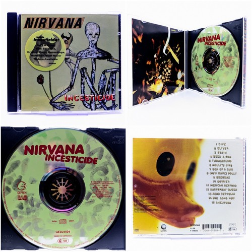 Nirvana incesticide 1992 - nirvana,